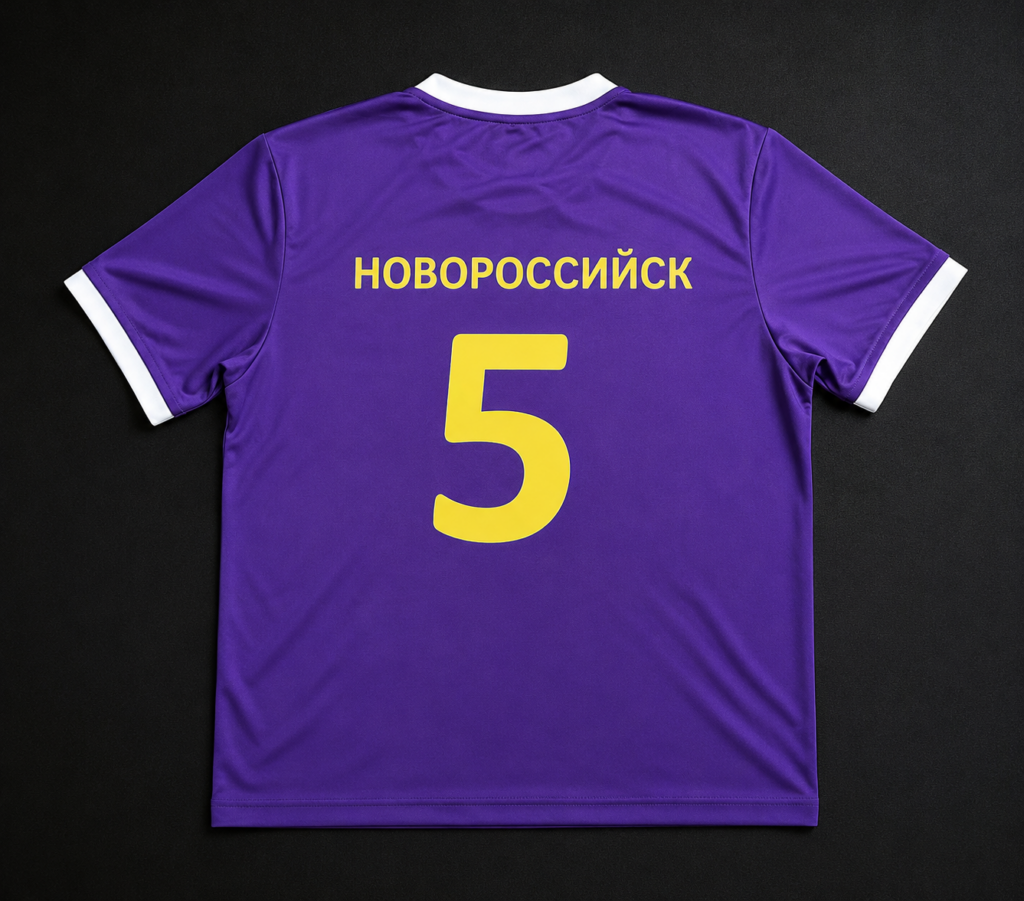 Спортивная форма НКСЭ с нанесением логотипа в Новороссийске